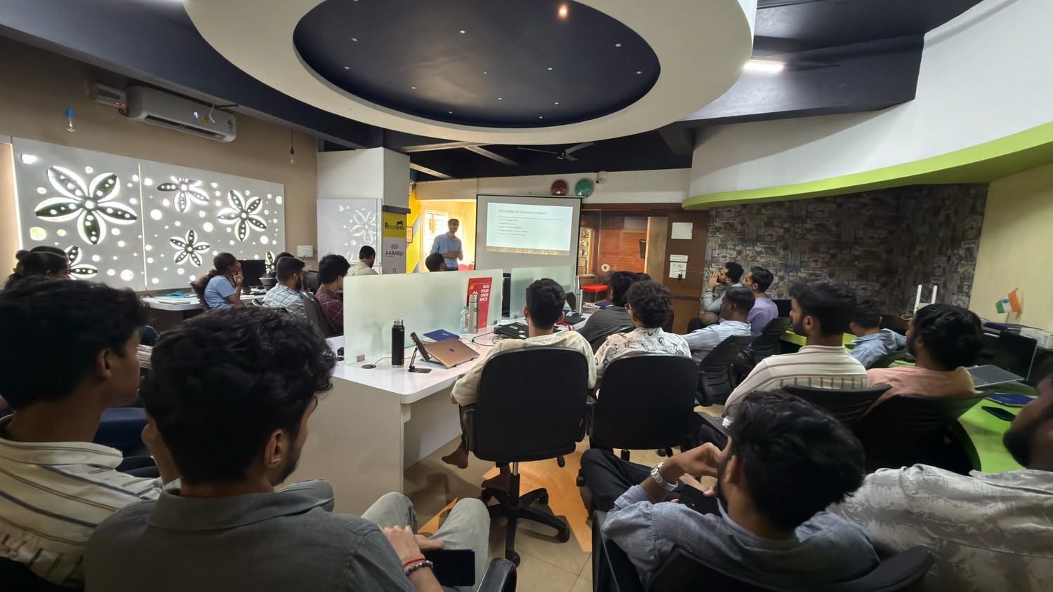 Ashish presenting